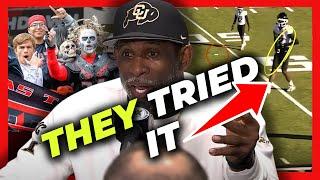 How is this LEGAL? Texas Tech Crowd Tried Everything Against Colorado. #deionsanders