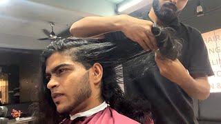 How to trim long hair? हिन्दी