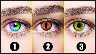 10000000 में 1 को मिलती है ऐसी कजरारी आंखें | Rarest Eye Colors in The World