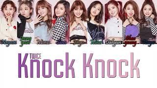 TWICE (트와이스) - Knock Knock Han/Rom/Eng Colour Coded Lyrics