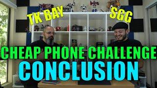 Cheap Phone Challenge CONCLUSION with TK Bay! New Entry Level vs Old Mid-Ranger! FIGHT!