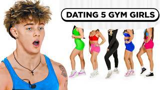 Blind Dating 5 Girls By Gym Outfit