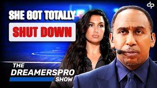 Stephen A Smith Checks Molly Qerim For Trying To Show Him Up Over His Lebron James JJ Redick Comment