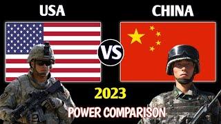 USA vs China Military Power Comparison 2023 | China vs USA Military Power 2023