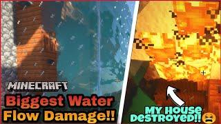 Making Biggest Aquarium In Minecraft But It Failed & DESTROYED EVERYTHING!!!!!!