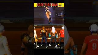 FREE FIRE UNBAN KI KAHANI||#shorts#freefireshorts#mobtra