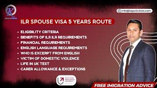 Indefinite Leave to Remain Spouse Visa | Spouse Visa Indefinite Leave to Remain | ILR Spouse Visa