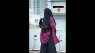 Three part niqab | niqab collection | niqab shop in dhaka | annisa gallery | new niqab 2023