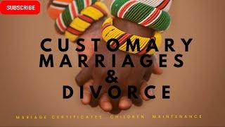 [D137] CUSTOMARY MARRIAGES | LEGAL RIGHTS| MAINTENANCE |EXPLAINED BY A SOUTH AFRICAN FAMILY LAWYER