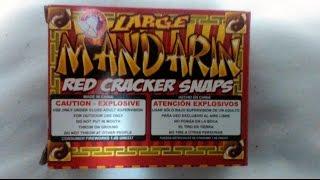 Mandarin Red Cracker Snaps by Liberty Bell