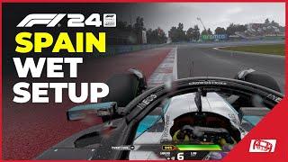 F1 24 Spain WET Car Setup ️