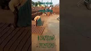 Clay bricks making machine