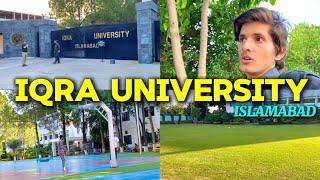 First Impression Of IQRA UNIVERSITY ISLAMABAD | Counter Vlogs