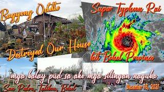 Super Typhoon Rai (Odette) | After One Month (San Pedro, Talibon, Bohol)