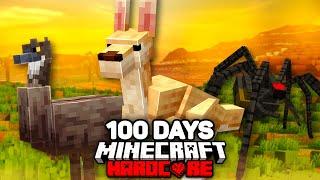 I Survived 100 Days in AUSTRALIA in Hardcore Minecraft!