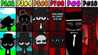 All Phases of Black in Incredibox Sprunki: From 1 Phase to 10 Phase