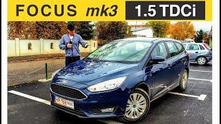 H A S Z N Á L T T E S Z T : FORD #Focus Break mk3 Facelift 1.5 TDCi 95 HP 270 Nm (2015)