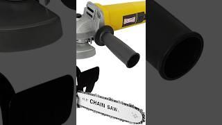 Chain saw attechment for angle grinder.