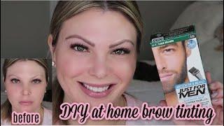 DIY AT HOME EYEBROW TINTING