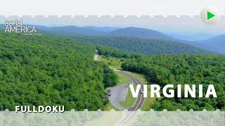 AMERIKA VON OBEN: VIRGINIA  HD Doku in voller Länge  Aerial Dokumentarfilm deutsch USA 2024