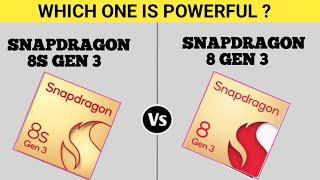 Snapdragon 8s Gen 3 vs Snapdragon 8 Gen 3 | Snapdragon 8 Gen 3 vs Snapdragon 8s Gen 3 | @TechBar