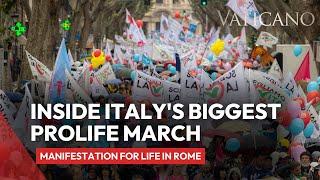 Inside Italy's Biggest Pro Life March 2023