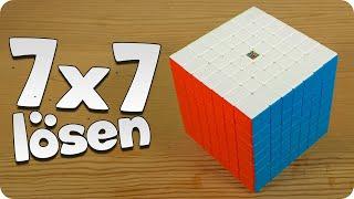 7x7 Cube Tutorial | sehr einfach in 9 Schritten lösen