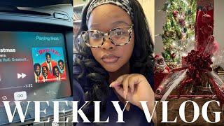 VLOG | SECRET SANTA PREP, A FULL WORK DAY, NEW GLASSES FT. VOOGLAM, CHRISTMAS SHOPPING, COZY EVENING