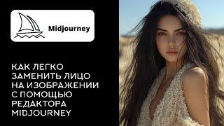 Меняем лицо на фото в новом редакторе Midjourney