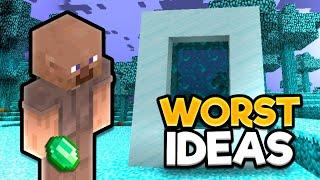 WORST MINECRAFT IDEAS OF 2024