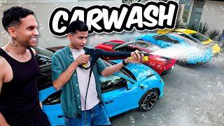 ABRI UN CARWASH EN MI CASA *autolavado de coches exoticos*|| ALFREDO VALENZUELA