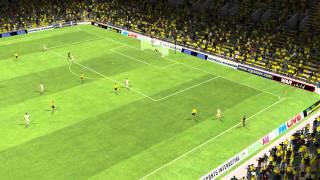 FM11 Goal Compilation: Dortmund vs Gladbach - Daems Goal at 41 minutes