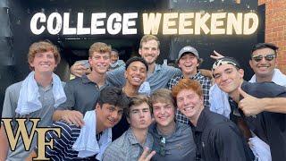 A College Weekend in My Life at Wake Forest University