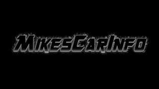  MikesCarInfo Channel Trailer