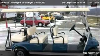 2009 Club Car Villager 6 6 Passenger, Blue  - for sale in Acme, PA 15610