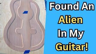 Routing The Nomex Pocket In A Double Top Guitar | David Schramm Pro Luthier