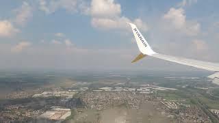 Malaga to Birmingham → Landing (12-05-2024) - Ryanair 737-800