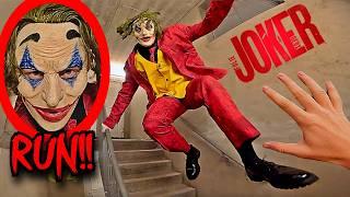 JOKER HORROR CHASE IN REAL LIFE 2 (ACTION POV)