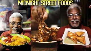 MIDNIGHT STREET FOODS OF CHENNAI | Chennai Night Life! 