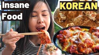 ULTIMATE KOREAN FOOD TOUR l Spicy FIRE Chicken Cheese BULDAK in SYDNEY