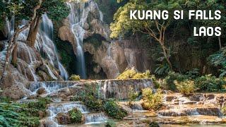 Kuang Si Falls, Laos - Most Beautiful Waterfall in Laos