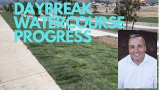 Daybreak Utah Watercourse Progress