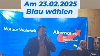 AfD Wahlkampfauftakt Stockheim Dreikönigstreffen