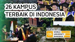 26 Kampus Terbaik di Indonesia | Universitas Terbaik Versi QS World University Rankings 2024