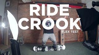 Ride Crook Flex Test - BoardInsiders.com - 2016 Ride Crook Snowboard Test