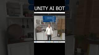MY AI BOT in UNITY ! Advance AI NPCs character #shorts #unity #gamedev #gamedevelopment #ai #unityai
