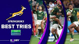 Springboks Best Tries | The Rugby Championship 2022