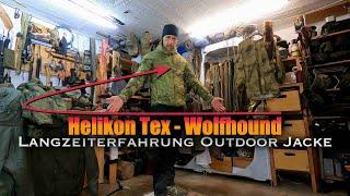 Langzeiterfahrung Helikon Tex Wolfhound Jacke für Bushcraft, Survival und Outdoor