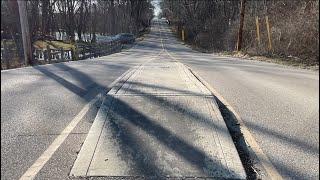 The Grave in the Middle of the Road (Johnson County, Franklin, Indiana)