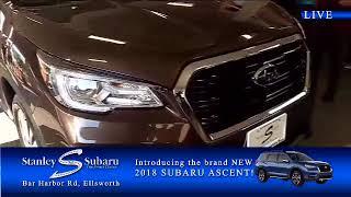 The Ascent reveal at Stanley Subaru on the news